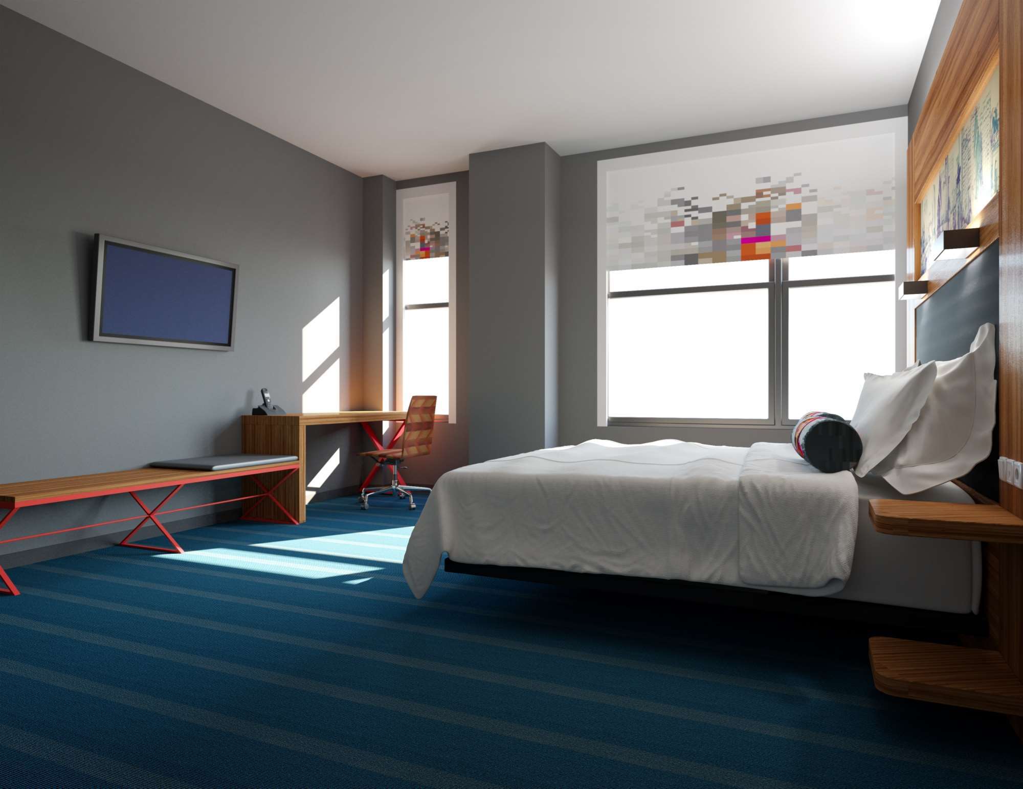 Aloft Houston Downtown Otel Dış mekan fotoğraf